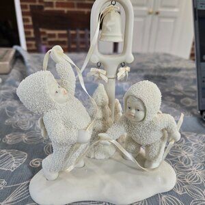 Ring the Bell Snow Babies Figurine - Dept. 56